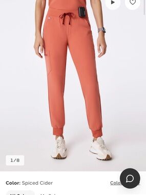 FIGS Spiced Cider Drawstring Joggers